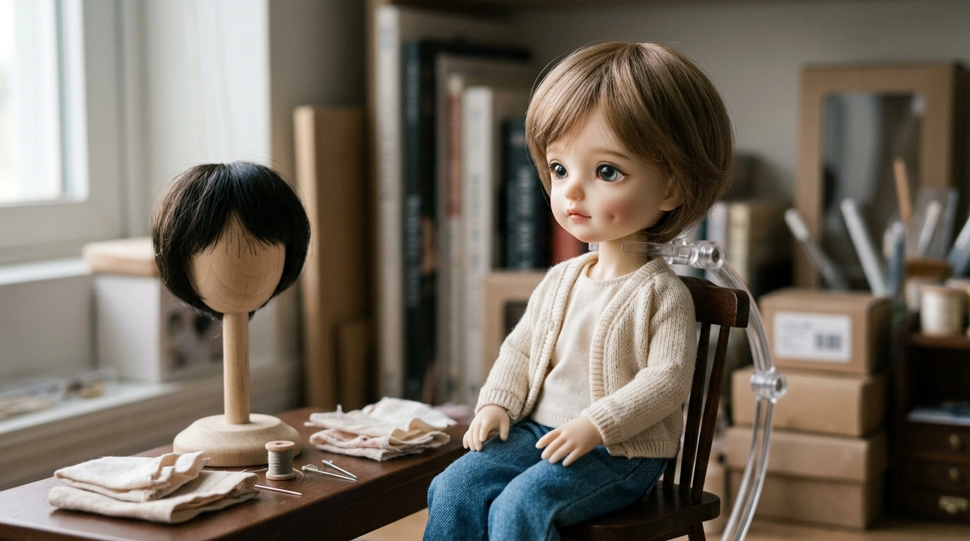 Gogo 1/6 BJD Doll: Big Head, Dimples & Styling Tips