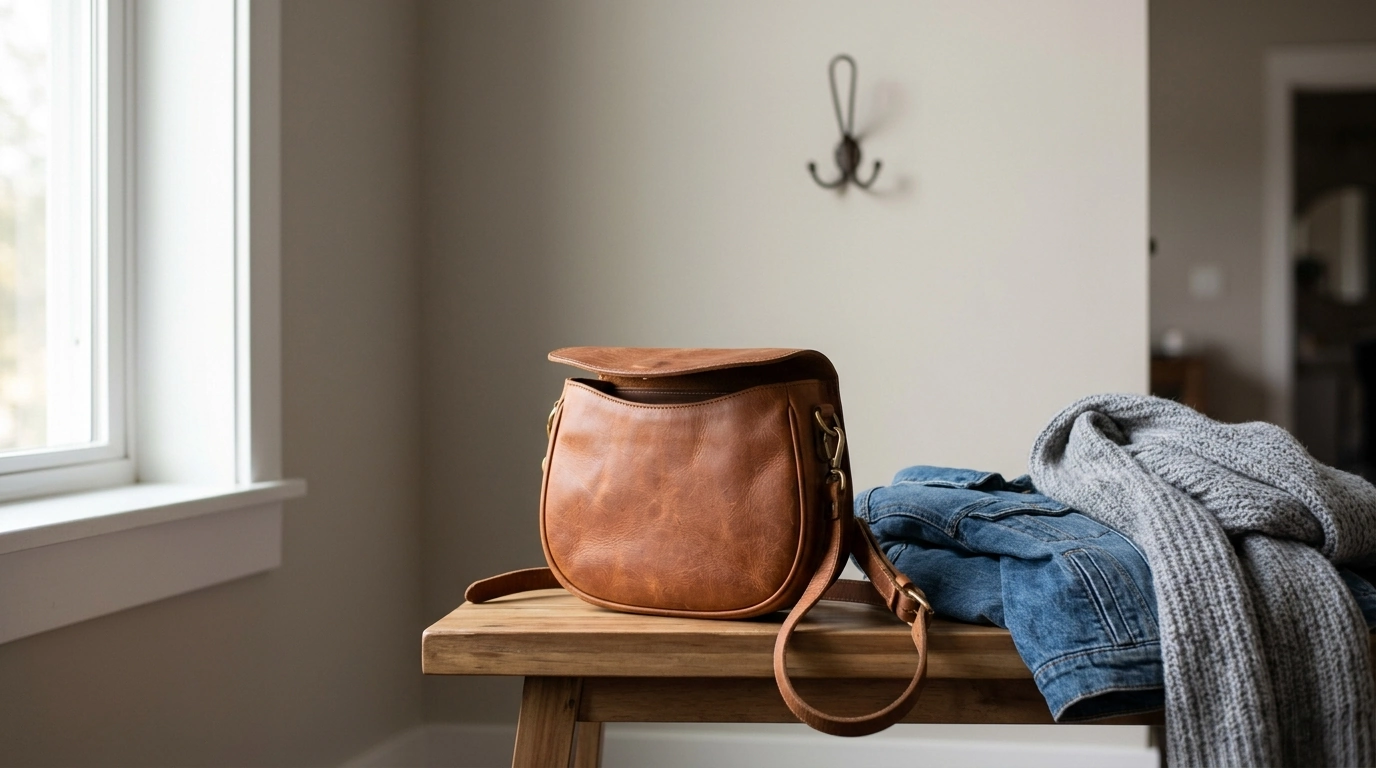 Vintage Leather Shell Crossbody Bag: Style & Care Guide
